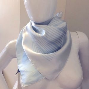 Scarf - Light Blue Stripe